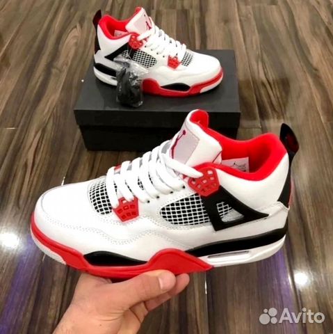 Кроссовки Nike Air Jornad 4 Retro Fire Red