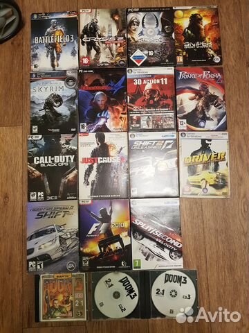 Игры для пк на дисках
