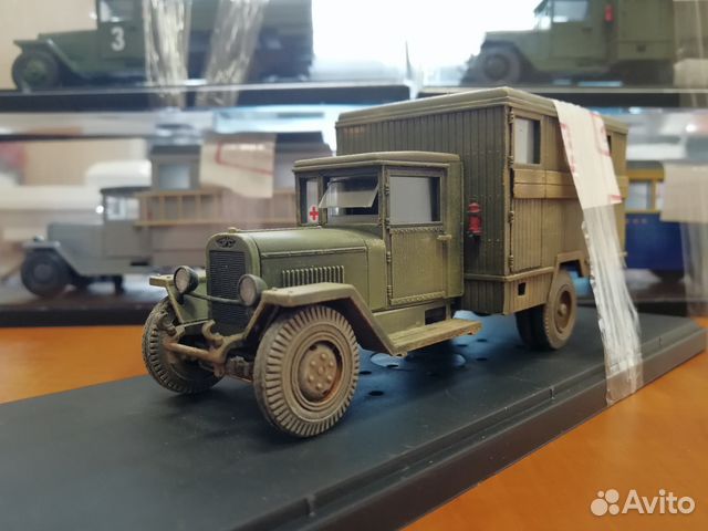 Зис-44 запыленный Миниклассик (Автобаза-43)