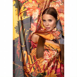 Шелковый платок 