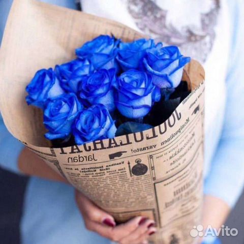 Синие розы