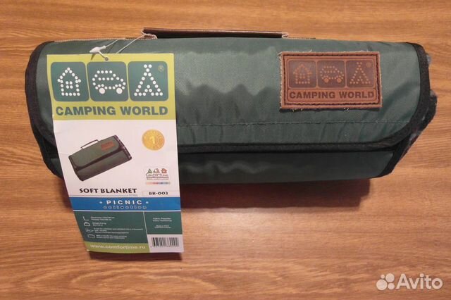 Плед camping world Soft Blanket BK-002