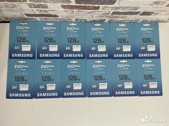 MicroSD Samsung evo plus 128gb