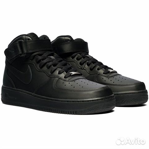 airforce 1 black size 6