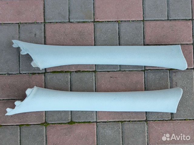 Накладки на стойки передние Mercedes W211