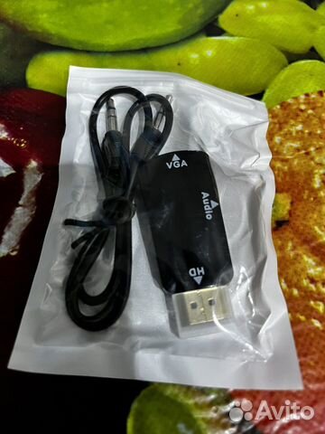 Переходник с vga на hdmi со звуком