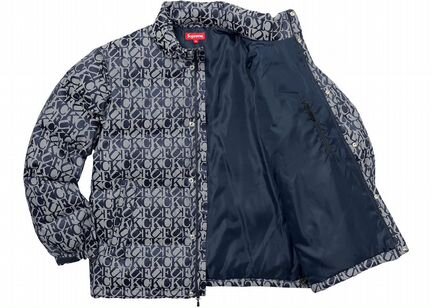 Куртка Supreme Fuck Jacquard Puffy Jacket