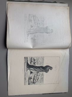 Домье.Осада.Альбом. 1920г