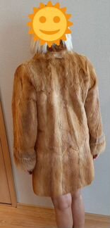 Шуба лисья