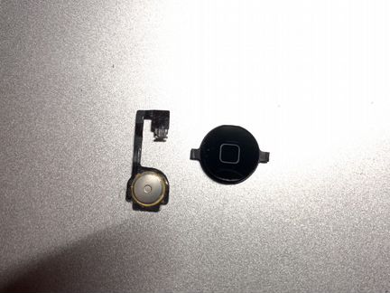 Кнопка iPhone 4 чёрная