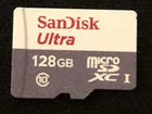 Карта памяти MicroSD sandisk ultra 128