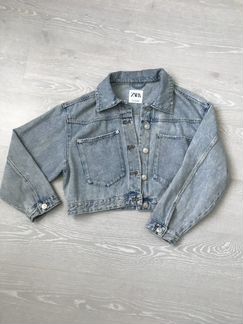 Укорочённая джинсовка Zara