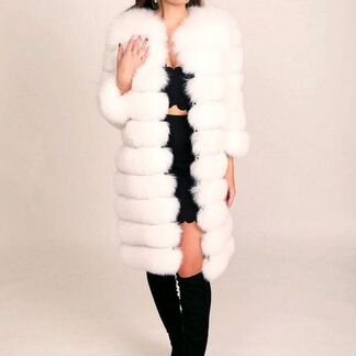 Шуба из песца