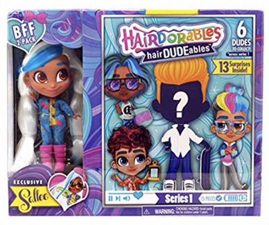 Hairdorables hairdudeables BFF 2 Pack Sallee