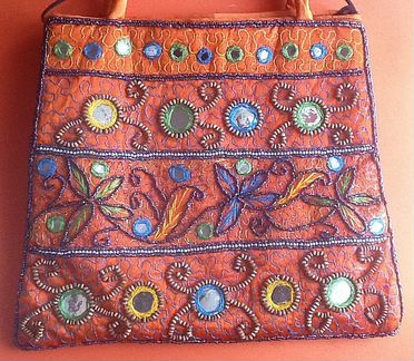 Сумка с вышивкой винтаж