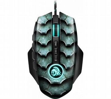Игровая мышь Sharkoon Drakonia II зеленая (12 кноп