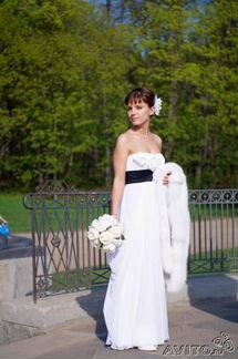 Палантин меховая накидка (лиса)