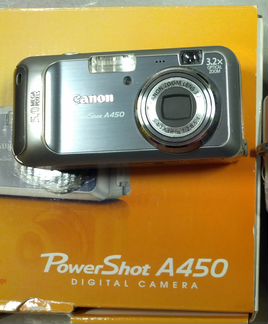 Фотоаппарат canon PowerShot A450 (неисправный)