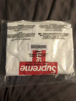 Supreme Cross Box Logo Tee White