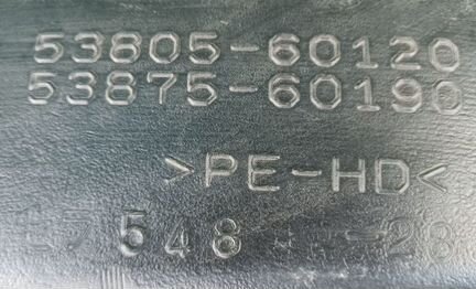 Подкрылок передний правый Toyota Prado 150 с 2018г