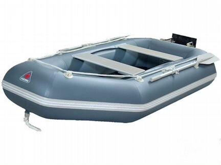 Надувная лодка Yukona 260 GT серая