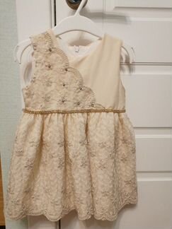 Нарядное платье для девочки 74-80р