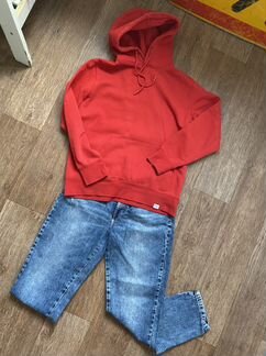 Джинсы + толстовка