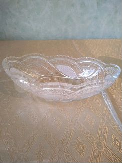 Салатник хрустальный