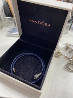 Pandora кожаный браслет