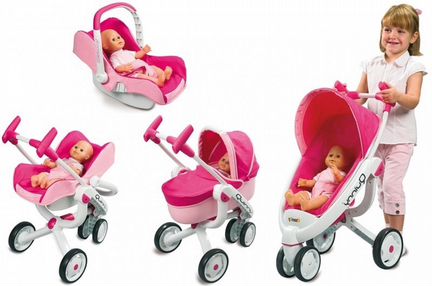 Коляска smoby трансформер 4 в 1 Maxi Cosi Quinny S