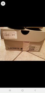 Lacoste кеды white/lt blu 38p