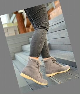 Ботинки зимние замшевые Loro Piana