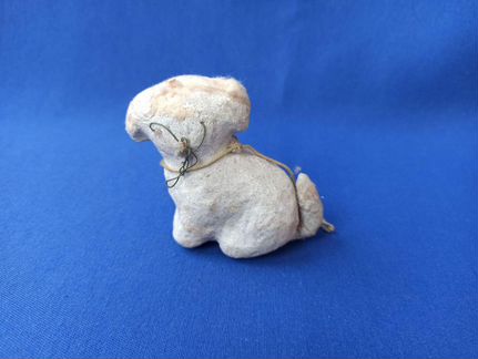 Ёлочная игрушка из ваты