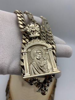 Золотая цепь с подвеской