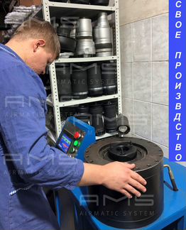 Пневмобаллон задний Toyota Land Cruiser Prado 120