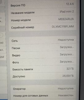 iPad mini 2 (Wi-Fi + Cellular) 32 gb