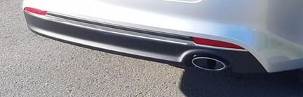 Задняя юбка (дифлектор) киа оптима 2016