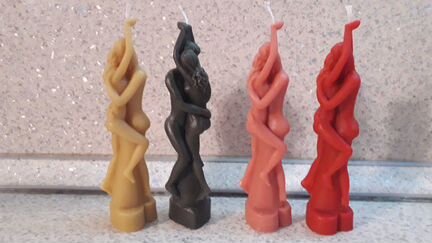 Влюбленные ритуальная свеча