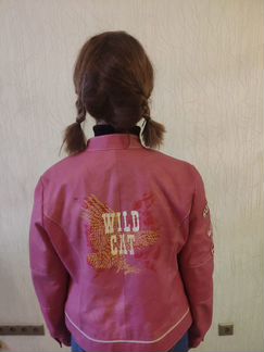 Куртка кожаная