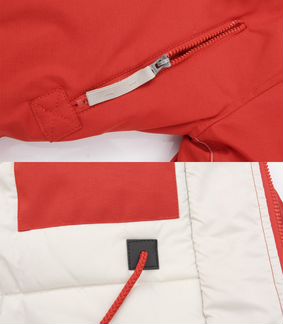 Куртка Аляска женская Apolloget Oxford Simple Red