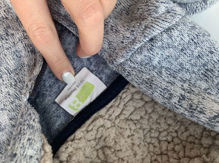 Толстовке crazy8 1-3г утеплённая с капюшоном