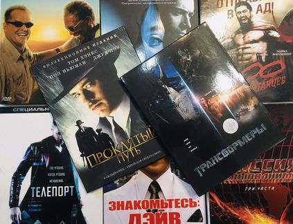 Видеодиски (DVD, Mpeg4, AVI и др.) + книга