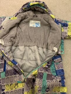 Deux par deux зимний комбинезон для мальчика