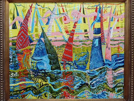Summer morning sail