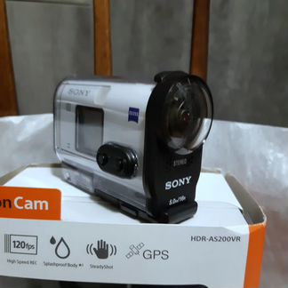 Экшн-камера Sony HDR-AS200VR + дополнения