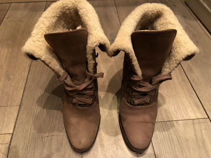 Ботинки Massimo dutti (овечья шерсть)