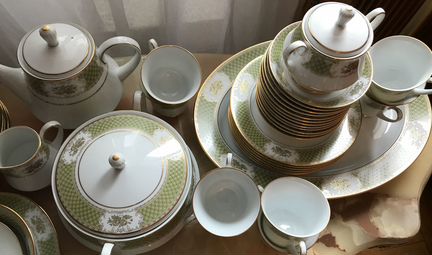 Элитный столовый сервиз Noritake (Япония)