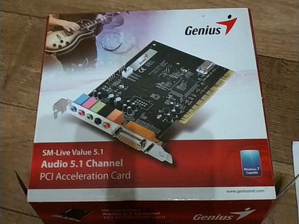 Звуковая карта Genius SM-Live Value 5.1