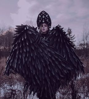 Черные крылья ангела подвижные аренда