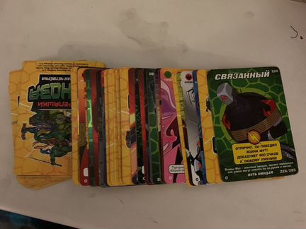 Карточки черепашки нидзя